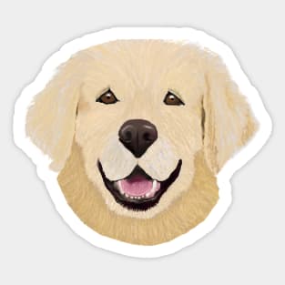 Golden Lab Sticker